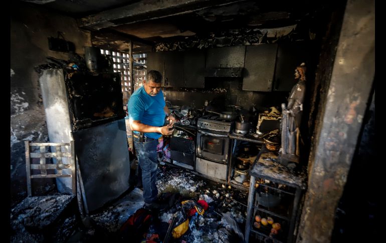 La causa de la conflagración hasta el momento no ha sido determinada. CORTESÍA/PC GDL