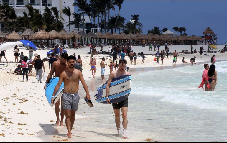 México fue el tercer país más visitado en el mundo en 2020, un fenómeno coyuntural que se atribuye a las medidas sanitarias flexibles. EFE / ARCHIVO