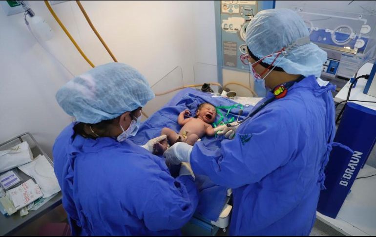 Durante el año pasado, en el Hospital Materno Infantil Esperanza López Mateos de Guadalajara fueron atendidos 5 mil 736 nacimientos. ESPECIAL