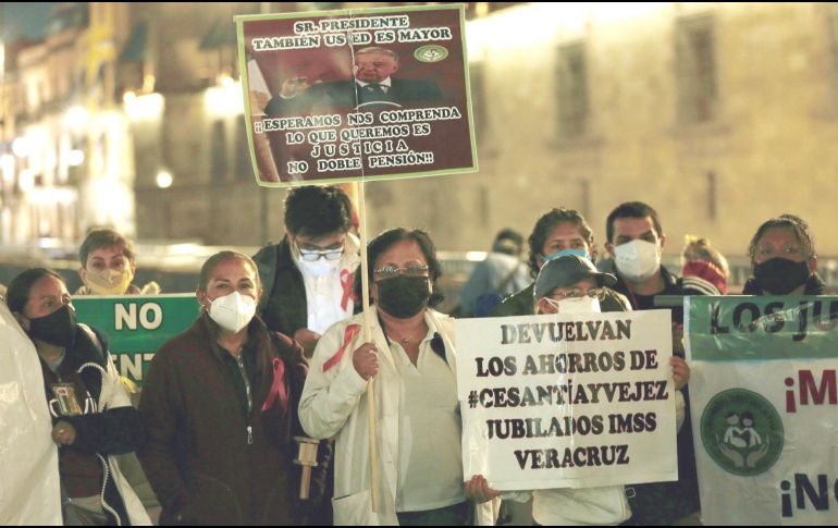 México. En el país también se exige un cambio de fondo en el sistema de pensiones. EFE/C. Ramírez