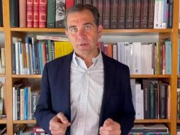 Córdova aseguró que siguen los trabajos del instituto para organizar la consulta de revocación de mandato. TWITTER@lorenzocordovav