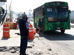 La Ruta 380 dejará de operar con el inicio del Peribús o Mi Macro Periférico. EL INFORMADOR/A. Camacho