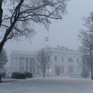 Estados Unidos: Nevada paraliza Washington durante horas, ni Joe Biden se escapa