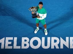 Los organizadores confirmaron en un comunicado el martes en la noche que Djokovic podrá competir y que estaba viajando a Australia. AFP/P. Hamilton