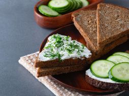 Sándwich de requesón. ISTOCK.