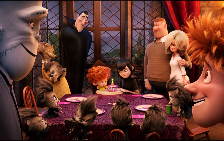 La película “Hotel Transylvania” estará disponible en la plataforma este seis de enero a partir de las 09:00 de la mañana y hasta las 23:59 . AP / SONY PICTURES ANIMATION