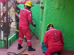Los hechos ocurrieron en la calle Tomás Escobedo, en la colonia Valentín Gómez Farias del municipio de Guadalajara. ESPECIAL /