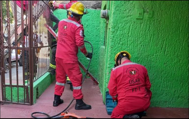 Los hechos ocurrieron en la calle Tomás Escobedo, en la colonia Valentín Gómez Farias del municipio de Guadalajara. ESPECIAL /