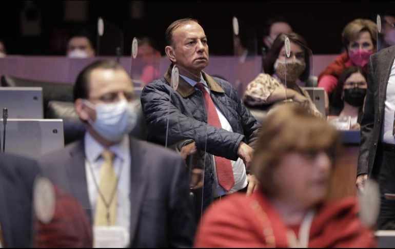 El legislador denunció que en la prisión sólo recibe un alimento al día y comparte una celda con 27 personas. TWITTER/@delriovirgen1