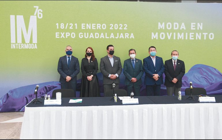 Protagonistas. Directivos y organizadores de Intermoda y el gobierno del Estado ofrecieron los pormenores del encuentro, que inicia este 18 de enero. El Informador/ A. Camacho