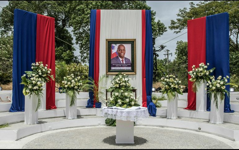 Jovenel Moïse fue asesinado el 7 de julio de 2021 por un comando que irrumpió en su residencia. AFP/V. Baeriswyl