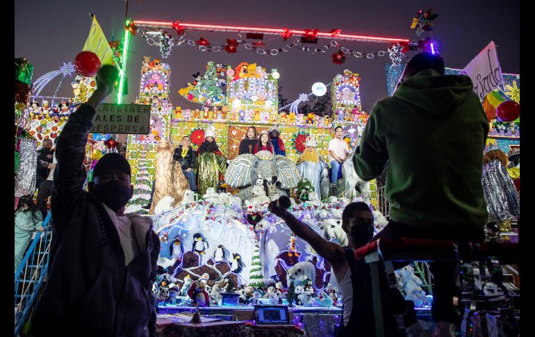 Cada uno de estos espacios -en los que los niños pueden entregar la carta a su rey favorito- está decorado de manera diferente. EFE / M. Hartz