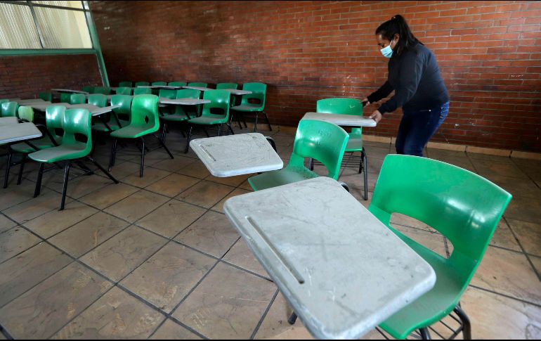 Autoridades señalaron que en un número mayor de edificios escolares, padres de familia decidieron no enviar sus hijos a clases, ante el rebrote de nuevos casos de COVID. SUN/ARCHIVO