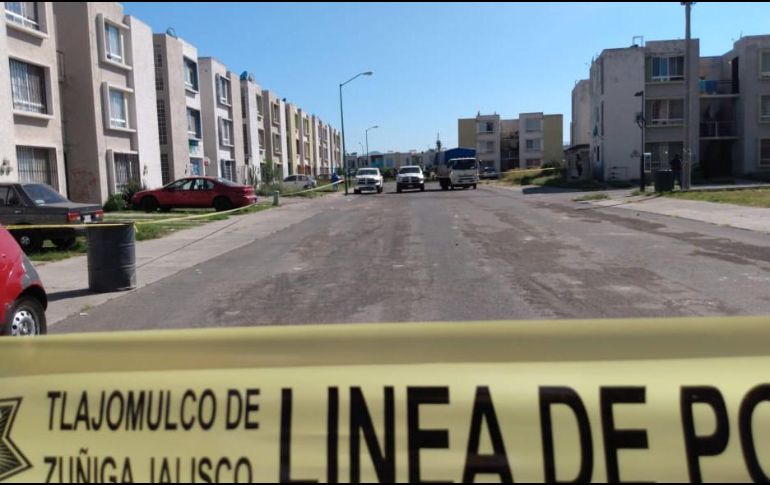 El cuerpo estaba envuelto en una cobija gris. ESPECIAL