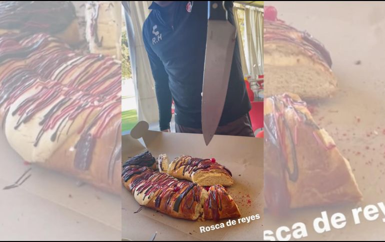 El defensa Anderson Santamaría presumió en redes que de la rosca no salió una réplica del 