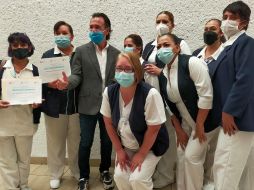 El evento tuvo lugar en la Cruz Verde Delgadillo Araujo. EL INFORMADOR/E. Gómez