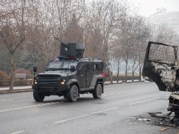 Kazajistán ha sido escenario de manifestaciones desde el domingo tras aumentos del precio del gas; en la capital económica, Almaty, las protestas se convirtieron en violentos y caóticos disturbios. AFP / A. Bogdanov