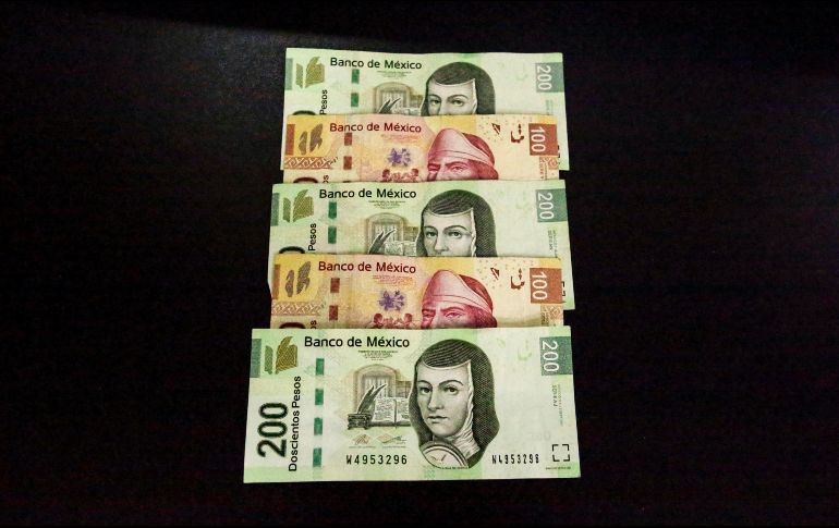 La moneda mexicana cerró 2021 con una depreciación anual del 3.01%. EL INFORMADOR/ARCHIVO