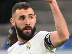 Karim Benzema. El delantero galo superó los 300 goles con el club merengue ayer ante los naranjeros. AFP