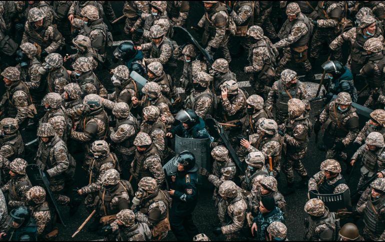 Kazajistán, un país con 19 millones de habitantes, rico en hidrocarburos, se vio sacudido por disturbios sin precedentes desde su independencia, en 1989. EFE / ARCHIVO