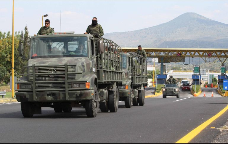 Los operativos tienen como objetivo disminuir los índices delictivos en Zamora, Uruapan, Jacona, Zitácuaro y Morelia. NTX/ARCHIVO