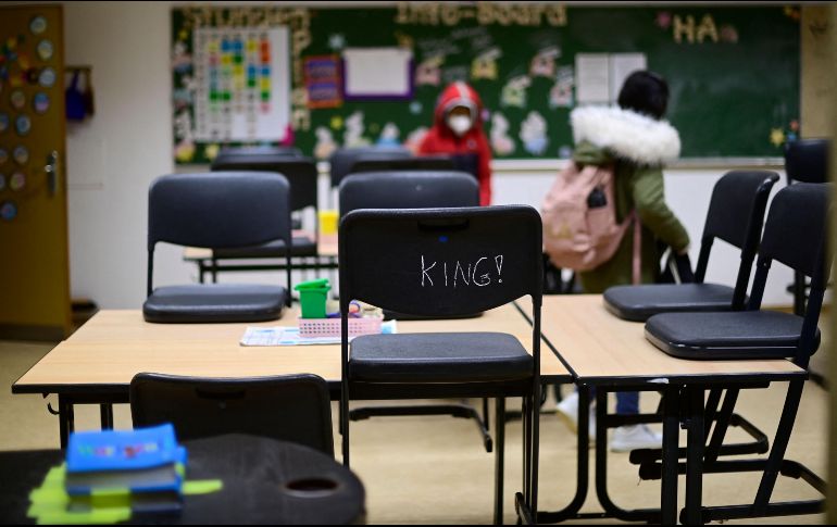 Autoridades recomiendan prevenir medidas desde el hogar y reforzar protocolos en escuelas. AFP/I. Fassbenber
