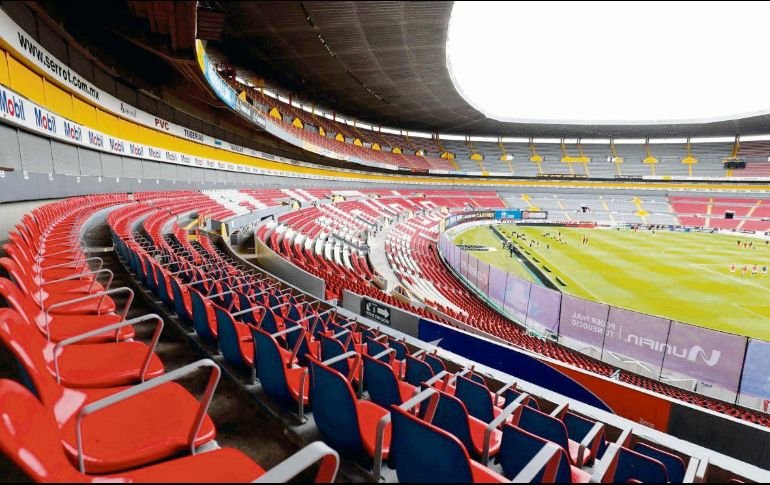 Aforo. Solo 33 mil personas entrarían al Jalisco. Cortesía