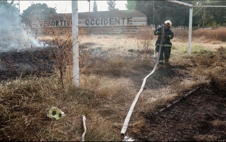 En el incendio no hubo víctimas mortales, ni lesionados. EL INFORMADOR/G. Gallo