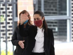 Sheinbaum Pardo estuvo presente en el Gabinete de Seguridad que se realizó el lunes pasado en Palacio Nacional junto con el Presidente AMLO. SUN/ARCHIVO