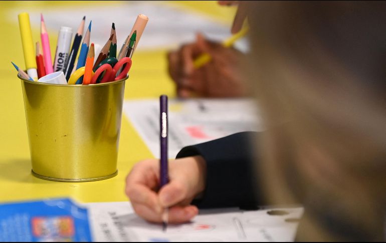 La tarea era parte de una clase de Español de un centro público de enseñanza media en el estado de Nueva York. AFP/ARCHIVO