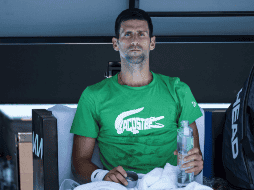 Djokovic. A pesar de anunciarlo en el torneo y hasta tener rival, la presencia del serbio en el Abierto de Australia sigue siendo una incógnita. AFP