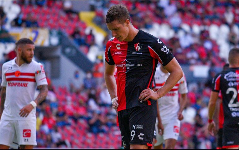 RUMOR. Julio Furch se ausentó de los entrenamientos y se especula que podría ser uno de los contagiados, sin embargo, Atlas no ha compartido los nombres. IMAGO7