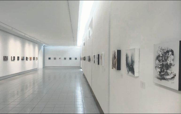 Trabajos que forman parte del I Encuentro de Arte Abstracto en Pequeño Formato. ESPECIAL