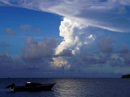 La del sábado fue la última de una serie de erupciones espectaculares del volcán Hunga Tonga-Hunga Ha'apai. AFP / M. Lyn Fonua