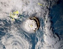 La alerta de tsunami afectaba a todo el país oceánico, señalaron los Servicios Meteorológicos de Tonga. AFP