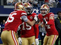 CLAVE. Deebo Samuel (19) brilló para los 49ers. AP/R. Steinman