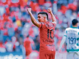 La vuelta. Leo Fernández concretó la remontada de los Diablos Rojos. Imago7