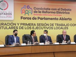 Especialistas, empresarios y autoridades debatirán la reforma constitucional propuesta por AMLO. EFE/Cámara de Diputados