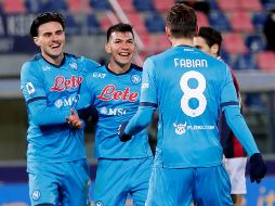 Con este tanto, el jugador de 26 años suma tres goles en la temporada de la Serie A, en un total de 20 partidos. EFE / E. Baracchi