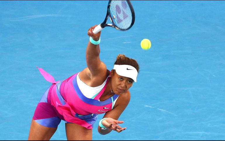 LUCE. Naomi Osaka parece haber vuelto a su mejor nivel y se le ve disfrutando en la cancha. AFP/A. Francis