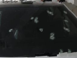 El coche en el que viajaba era un Seat Ibiza, en color blanco, la mayoría de impactos de bala estaban del lado del conductor. ESPECIAL