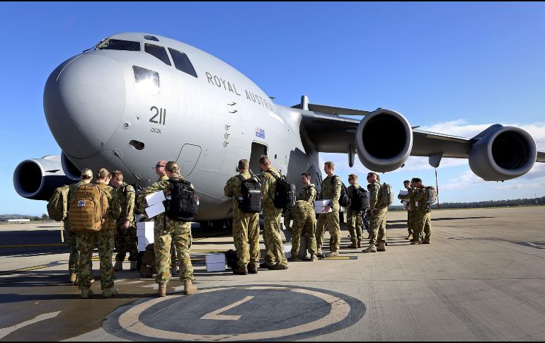 Australia y Nueva Zelanda mandaron dos buques militares hacia el archipiélago con reservas de agua y una planta desalinizadora con capacidad de filtrar 70 mil litros diarios. EFE / ARCHIVO