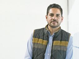 Cristopher de Alba Anguiano. El funcionario comparte que cuenta con 16 mdp para ejercer este año. Cortesía