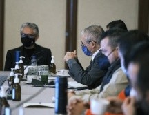 Ayer se reunió en la Mesa de seguridad con diversos funcionarios. ESPECIAL