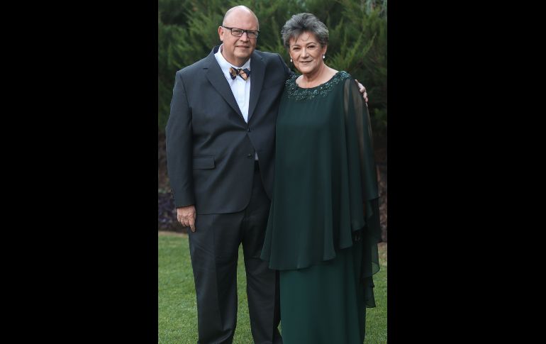 Alberto Baz García de León y Mónica García Moreno Elizondo. GENTE BIEN JALISCO/CLAUDIO JIMENO