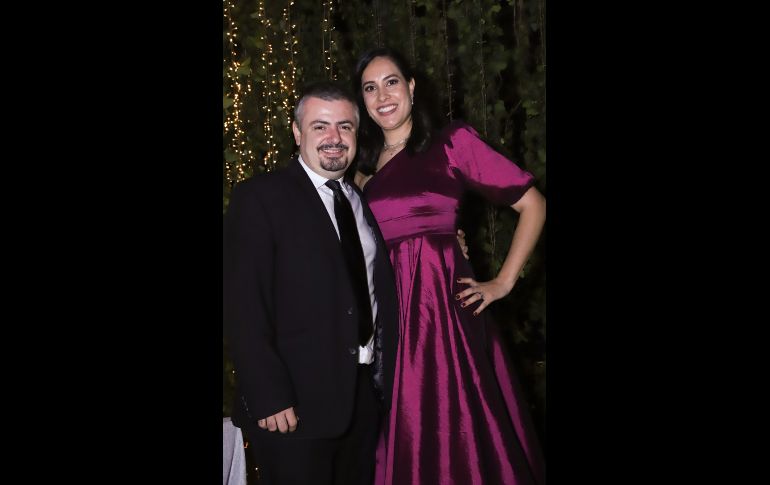 Juan Pablo Pizá y Caro Diaz. GENTE BIEN JALISCO/CLAUDIO JIMENO