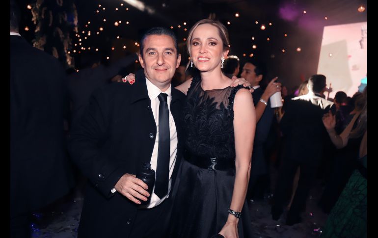 Pedro Pizá y Stephanie Schultz. GENTE BIEN JALISCO/CLAUDIO JIMENO