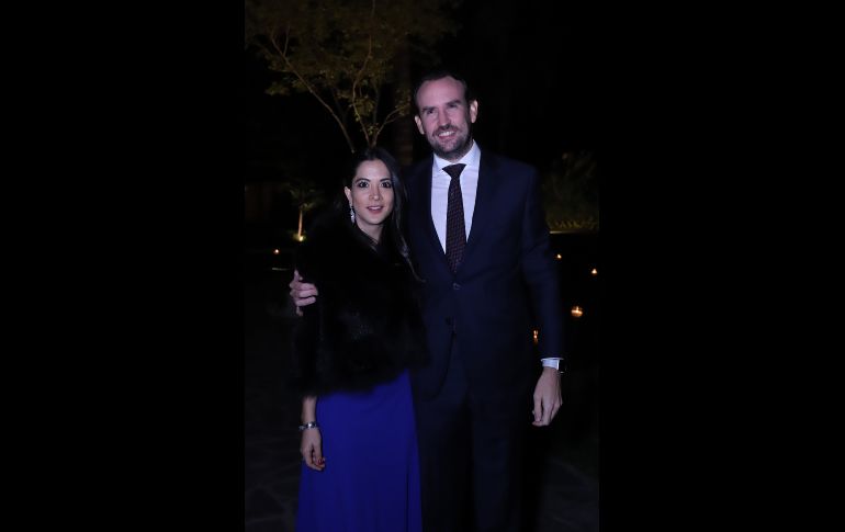 Daniela Navarro y Borja Orlando. GENTE BIEN JALISCO/CLAUDIO JIMENO