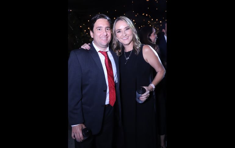 André Guerra y Sofía Barba. GENTE BIEN JALISCO/CLAUDIO JIMENO