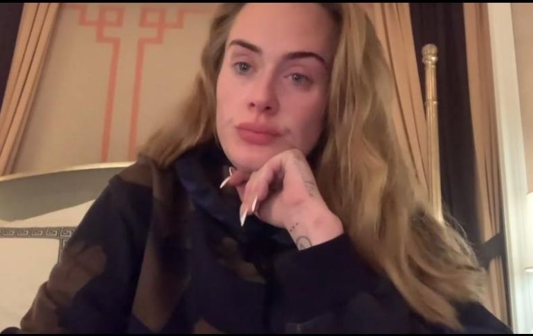 Adele afirmó sentirse 